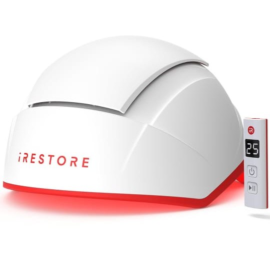Laser hair growth helmet